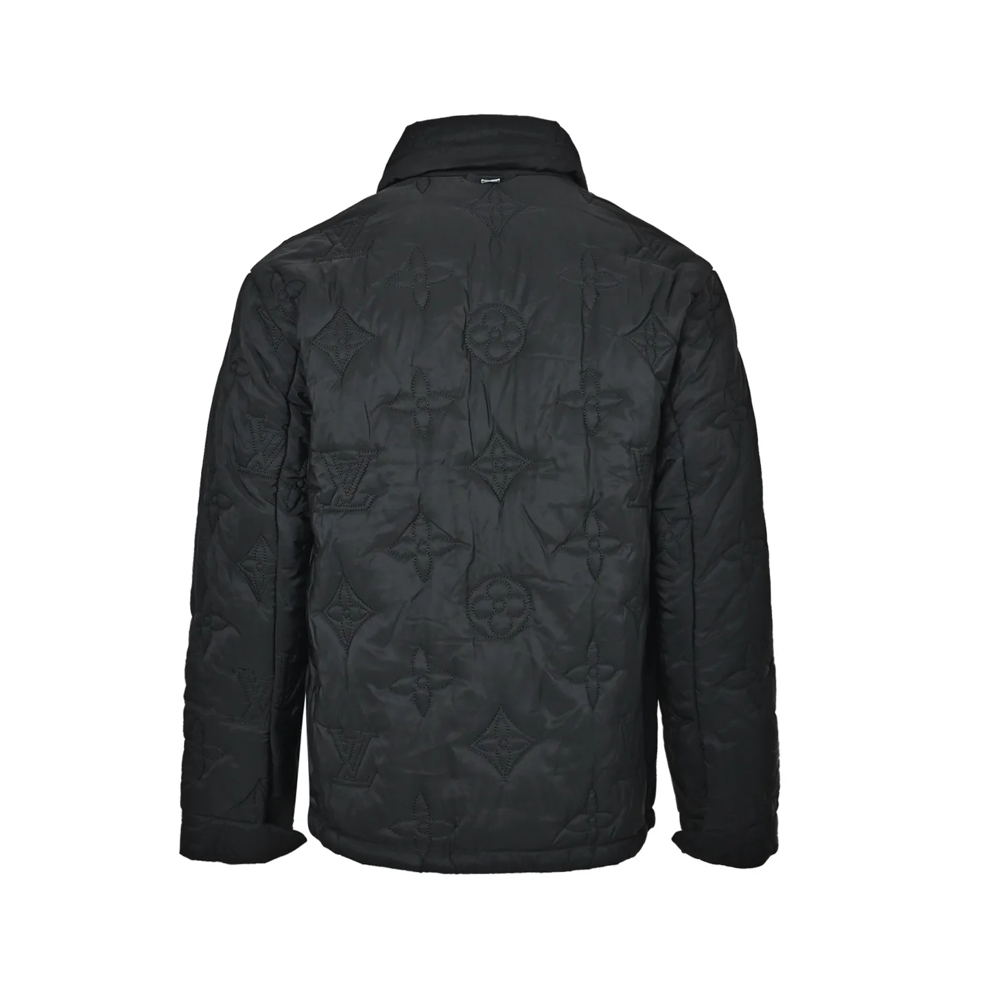 Louis Vuitton/Louis Vuitton Presbyopia light soft quilted belted jacket cotton coat
